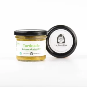 Tartinade Poireau vinaigrette & graine de moutarde