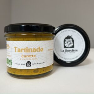 Tartinade Carotte & graine de pavot