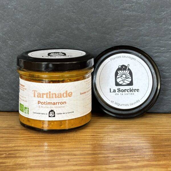 Tartinade Potimarron & feuille de noisetier