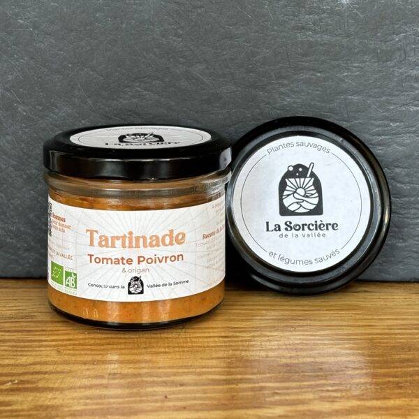 Tartinade Tomate poivron & origan