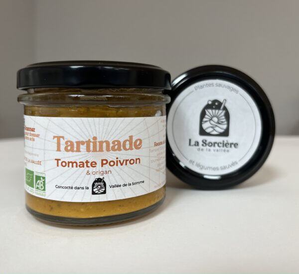 Tartinade Tomate poivron & origan