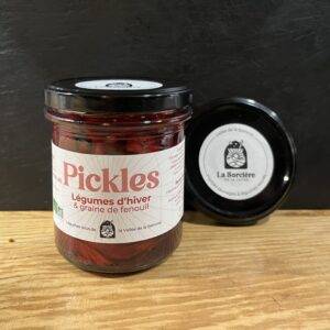 Pickles Légumes d'hiver & graine de fenouil La Sorcière de la vallée