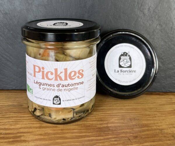 Pickles Légumes d'automne & graine de nigelle