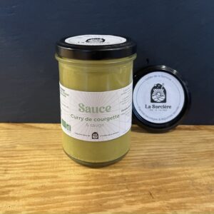 Sauce Curry de courgette & sauge