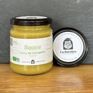 Sauce Curry de courgette & sauge