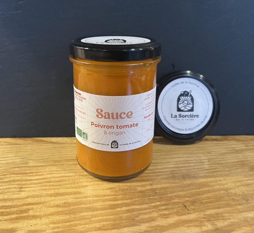 Sauce Poivron tomate & origan
