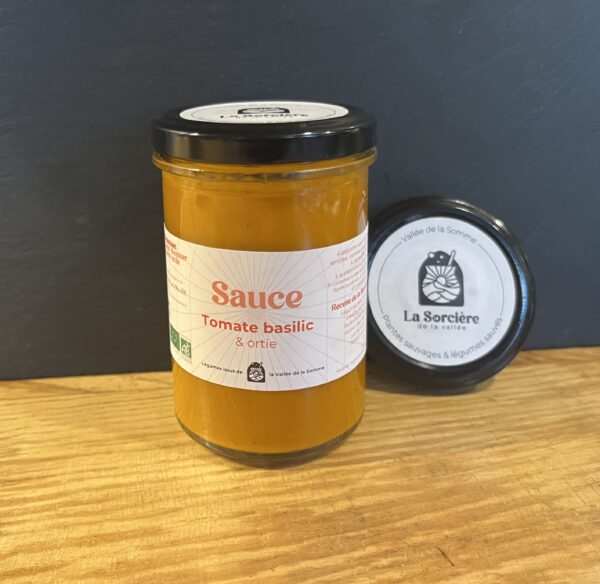 Sauce Tomate basilic & ortie